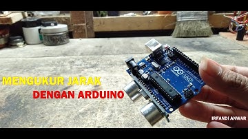 Mengukur Jarak Dengan Sensor Ultrasonik HC-SR04//ARDUINO UNO