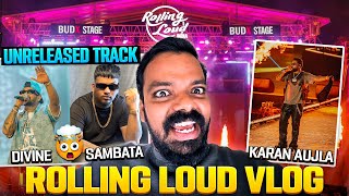 The Best Concert Of 2025 ? Sambata Divine Karan Aujla Rolling Loud India