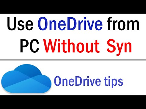 How To Access OneDrive From PC Without Syncing | How To Use OneDrive From Pc Without Local Copy