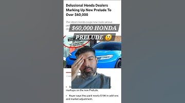 Honda Prelude marked up to $60,000!
