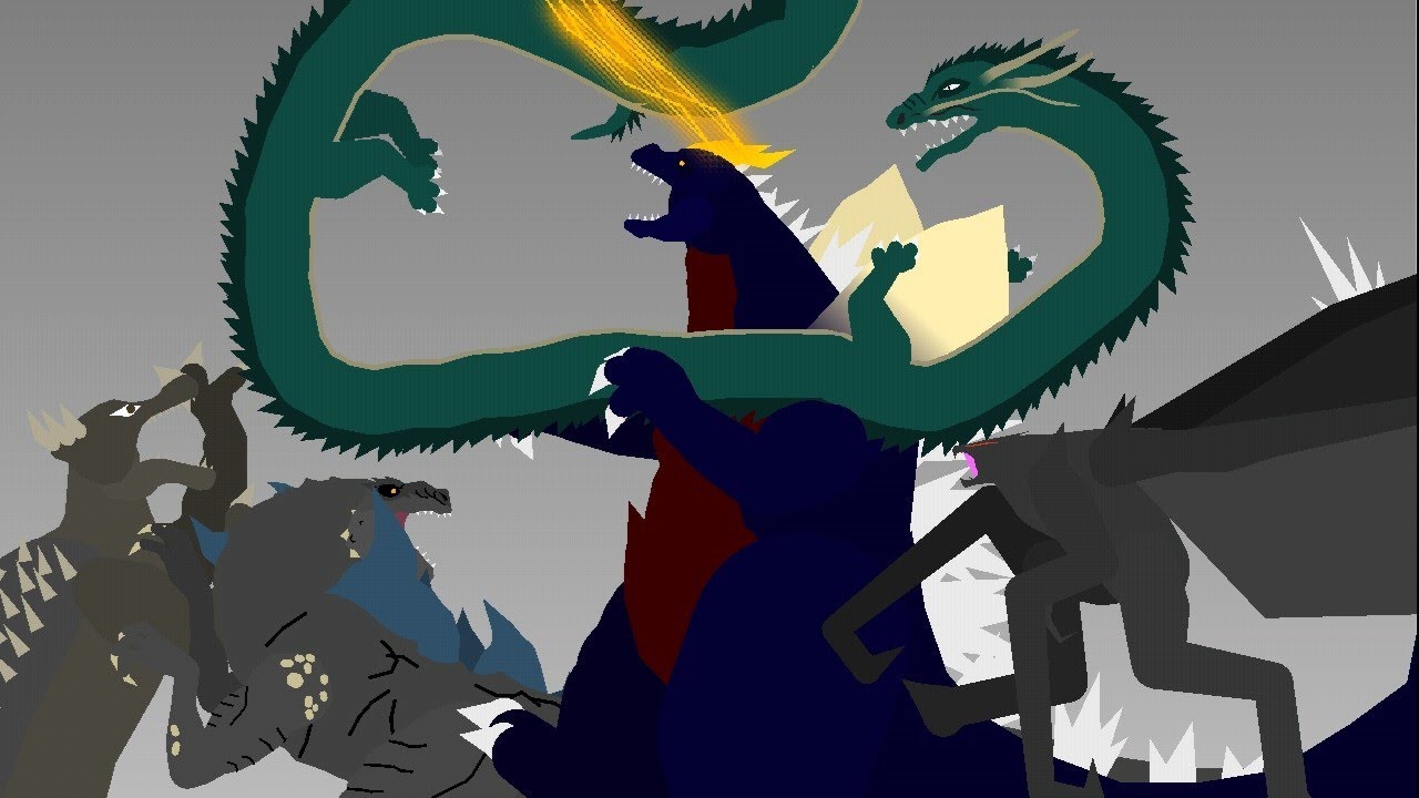 Monsterverse Ultimate Battle - ep #2 - Manda, Zilla, Muto e Anguirus vs