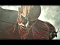 ATTACK ON TITAN 2 - Armored Titan + Colossal Titan Boss Fight & TRANSFORMATION (PS4 PRO)