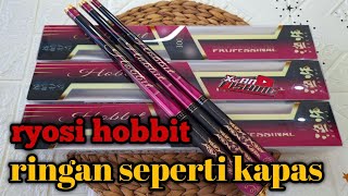 Ryosi Hobbit Tegek Ringan Seperti Kapas Tegek Import Full Carbon Enteng Lurr