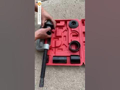 Remove the rusted drive shaft - YouTube