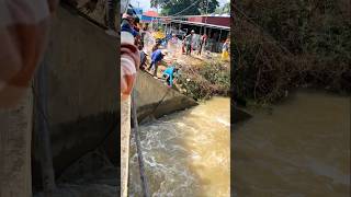 Real Life 100% Net Fishing In River At The Countryside Part 1184