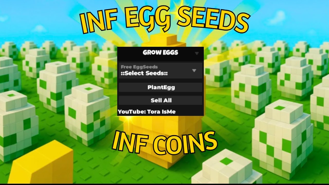 [♾️INF] [DIRECT LINK] Roblox Grow Eggs Script - YouTube