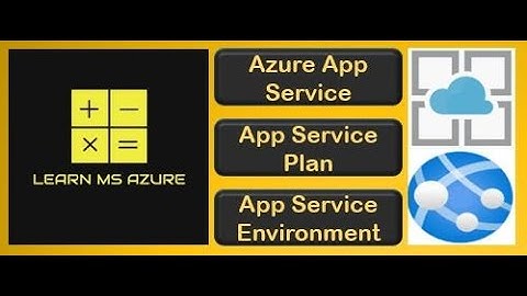 What is Azure App Service, App Service Plans and App service Environment?