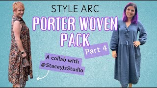The Style Arc Porter Dress | collab with @StaceyJsStudio