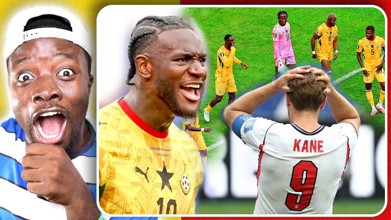Ghana Black Stars vs England; My Reaction