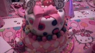 This was the cake my cousin and his wife made for me twin sister's
26th birthday party. i always wanted a hello kitty like since littl...