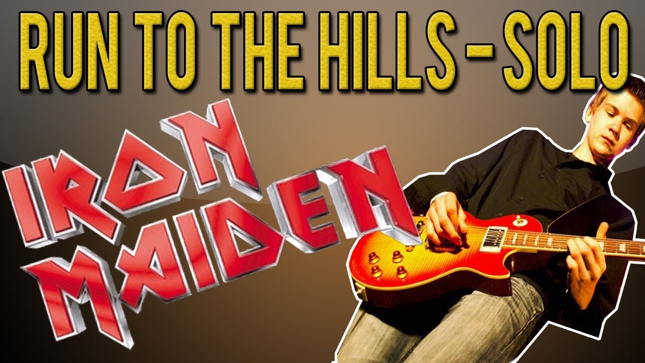 Iron Maiden - Run To The Hills SOLO Guitar Lesson (WITH TABS) - YouTube