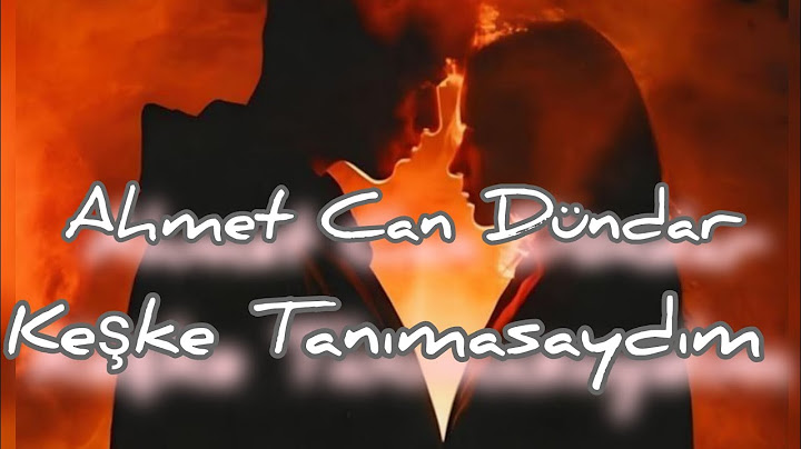 Ahmet Can Dündar - Keşke Tanımasaydım (Official Music Video)