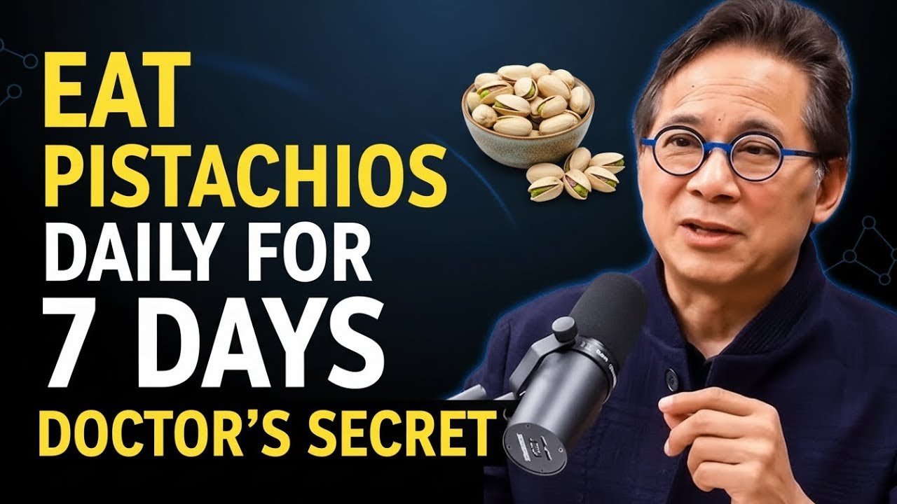 Eat Pistachios Daily for 1 Week & This Happens (Not What You Think) | Dr. William Li