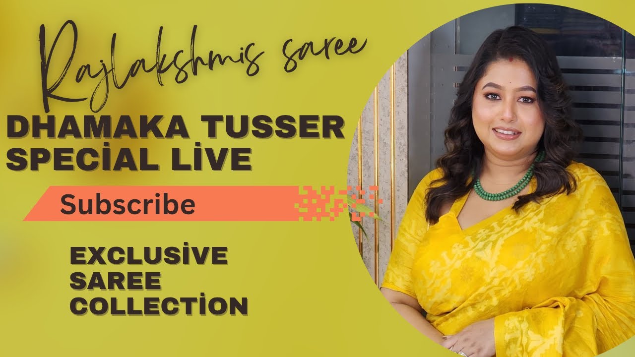 Rajlakshmi's Saree is live Booking number-8101954367