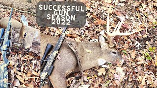 Two Deer Down with The Savage 220  2022 Illinois gun season