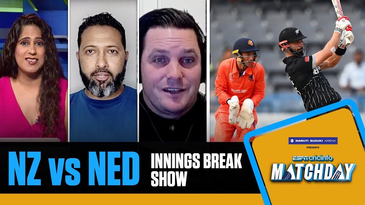 Matchday LIVE | Cricket World Cup 2023 Young, Latham fifties guide New Zealand to 322/7