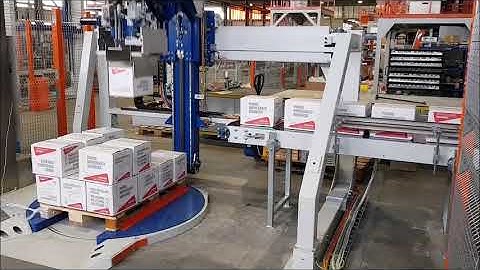 Compact - Pal (Mini palletiser for cases, boxes, cartons, packs)
