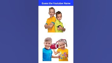 Memory Test / Guess Youtuber Name / Wait 4 End #shorts #ytshorts #youtubername #guess #shortvideo