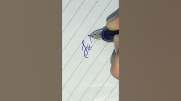 Name FAHAD In cursive writing #calligraphy #shorts