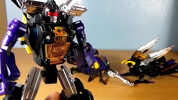 Badcube Masterpiece Insecticons Collectors Edition Review 3rd Party Shrapnel Bombshell Kickback