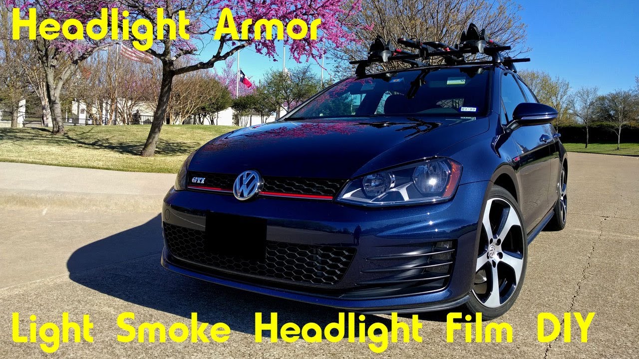 Headlight Smoke Vinyl Tint Film - Does it effect the brightness? 