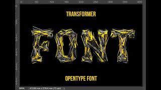 Transformer Font