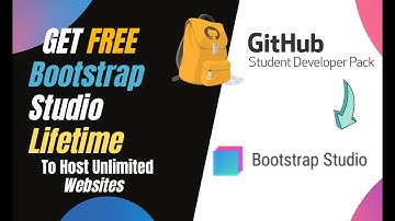 How to Get Bootstrap Studio for free Using Github Student development Pack