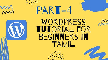 wordpress tutorial for Beginner in tamil part-4 | D-1-H