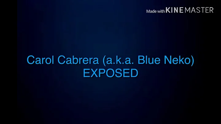 Carol Cabrera EXPOSED