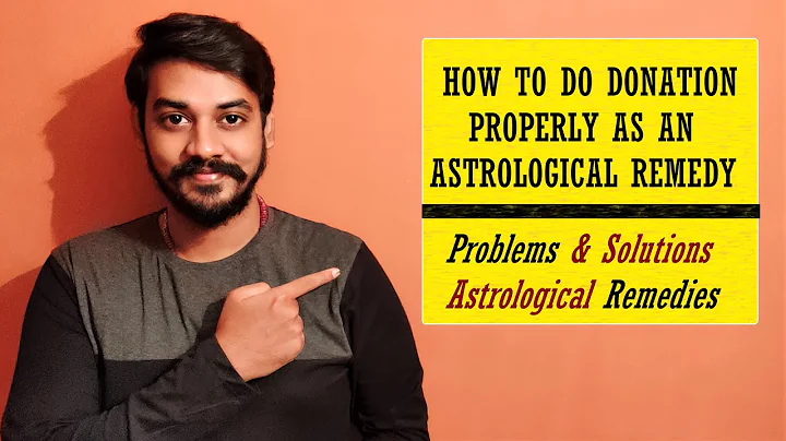 Donation - An Ultimate Astrology Remedy | Problems Solutions | Astrology Remedies