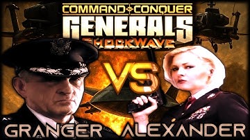 AirForce #7 Granger vs Alexander - C&C Shockwave Challenge Hard Mode