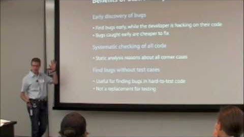 2008 LLVM Developers Meeting - Finding Bugs with the Clang Static Analyzer - 1 of 5