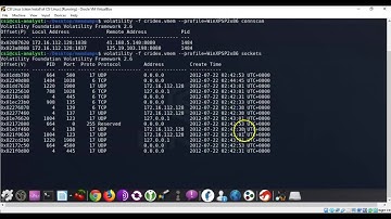 Memory Forensics Using the Volatility Framework