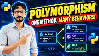 Lec-3.4:POLY MORPHISM| One Name, Multiple Behaviors!| CLASS 2ND YEAR COMPUTER SCIENCE