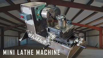 $150 Lathe Machine Build !!!