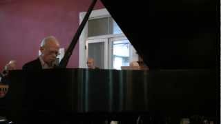 "I'VE NEVER BEEN IN LOVE BEFORE": JOHN SHERIDAN at JAZZ AT CHAUTAUQUA (Sept. 21, 2012)