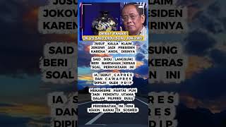 DEBAT PANAS! JK VS SAID DIDU SOAL JOKOWI! ⚖️🔥