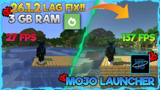 How to fix Lag in Sodium 26.1.2 Mojo launcher 🔥 Reduce Lag! Optimization Mods! | Electro7YT