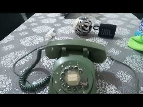 1970 yılı çevirmeli telefon koleksiyonumdan görsel paylaşım