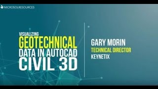 Visualizing Geotechnical Data in AutoCAD Civil 3D with Keynetix