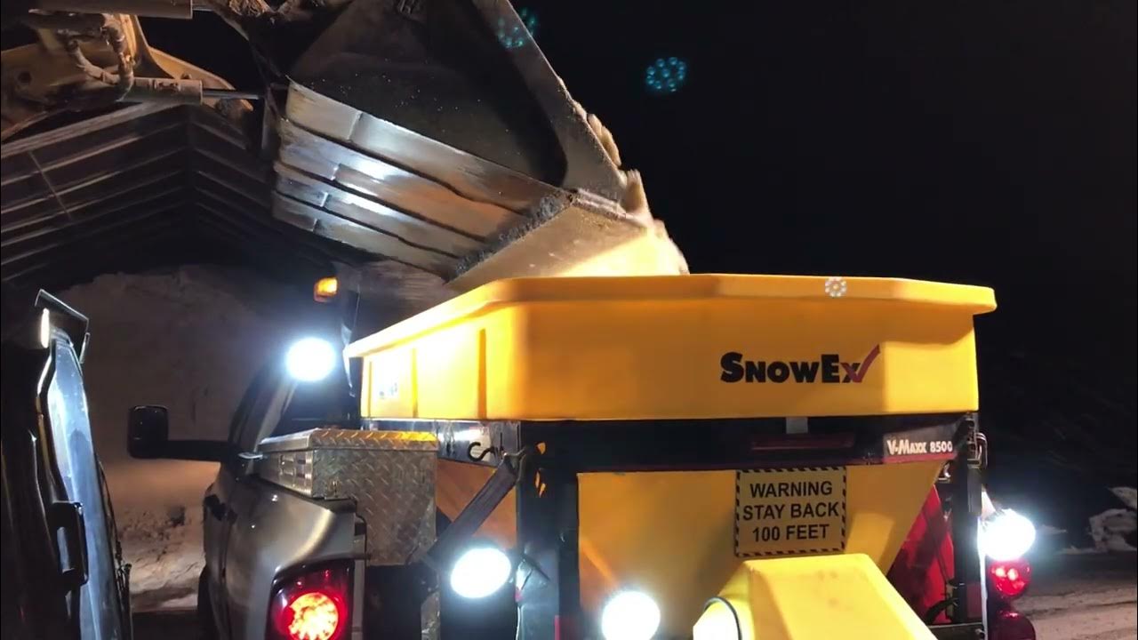 Snowex 8500 reload - YouTube