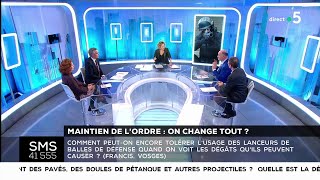 Maintien de l’ordre : on change tout ? Les questions SMS #cdanslair 23.01.2019