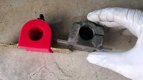 Mitsubishi outlander sport/asx front suspension noise - sway bar bushings replacement