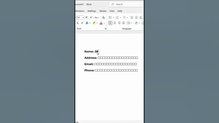 Insert a Square Box in MS Word Instantly – Feels Like a Hack! #word #keyboard #shorts #shortsfeed