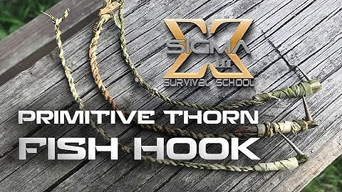 Primitive Thorn Fish Hook Leader Line