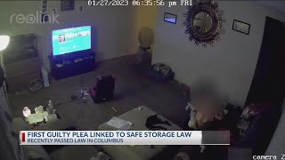 Columbus man pleads guilty after his child finds loaded gun in couch cushion