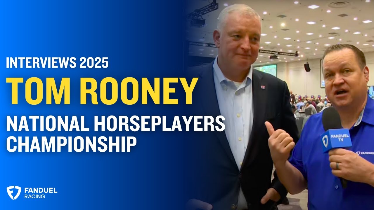 Tom Rooner Tom Rooney Talks National Horseplayers Championship - YouTube