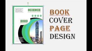 how to make book cover page in ms word design letterhead bookcoverdesign bookcovers books