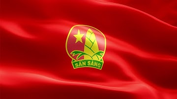 [Thái Triển] Cờ Đội TNTP Hồ Chí Minh tung bay - bản sáng hơn