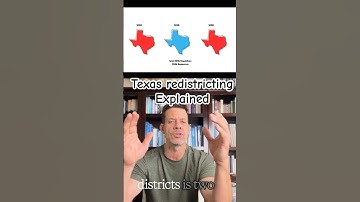 Texas congressional redistricting explained #shortvideos #shortvideos #trump #